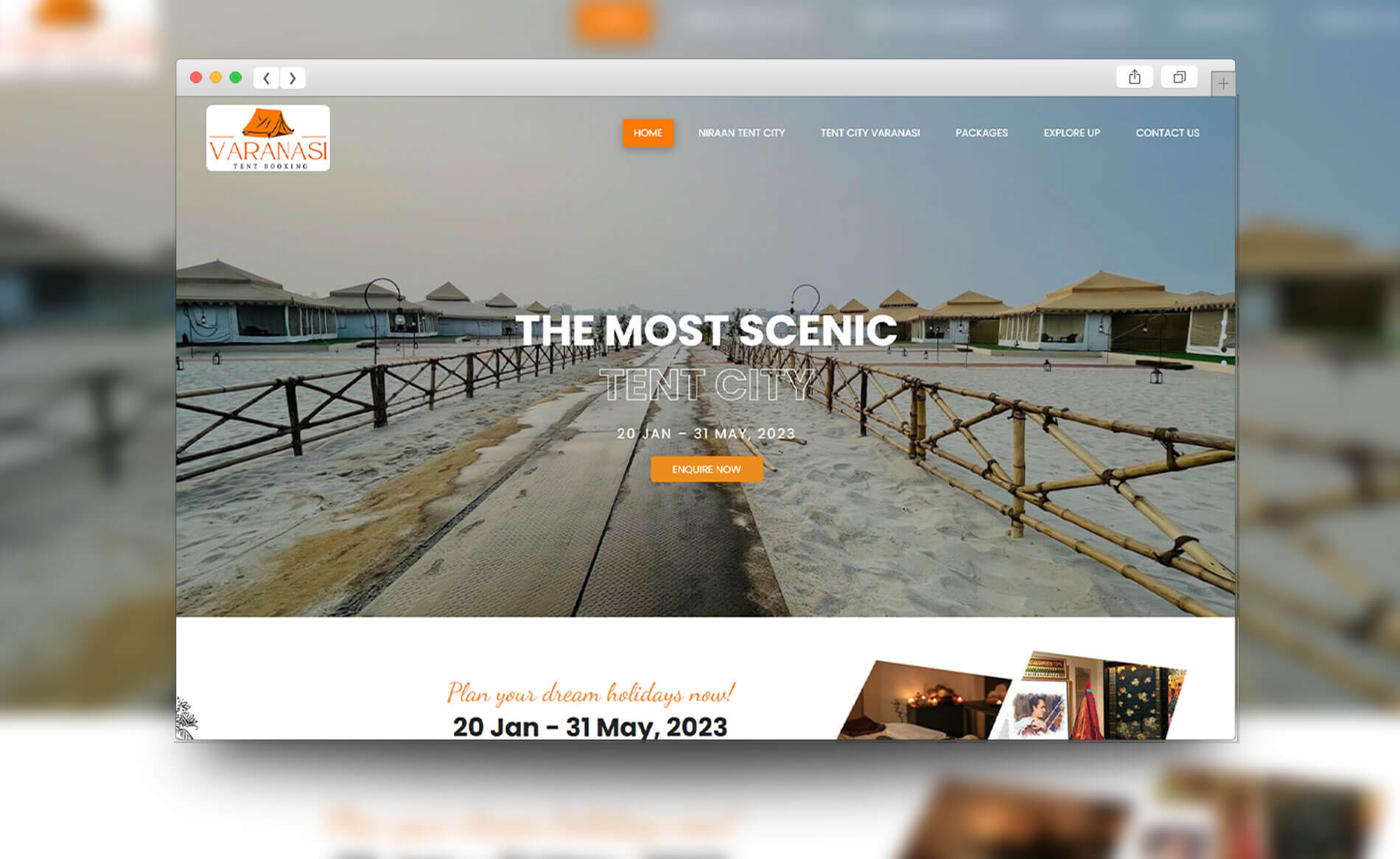 Varanasi Tent Booking