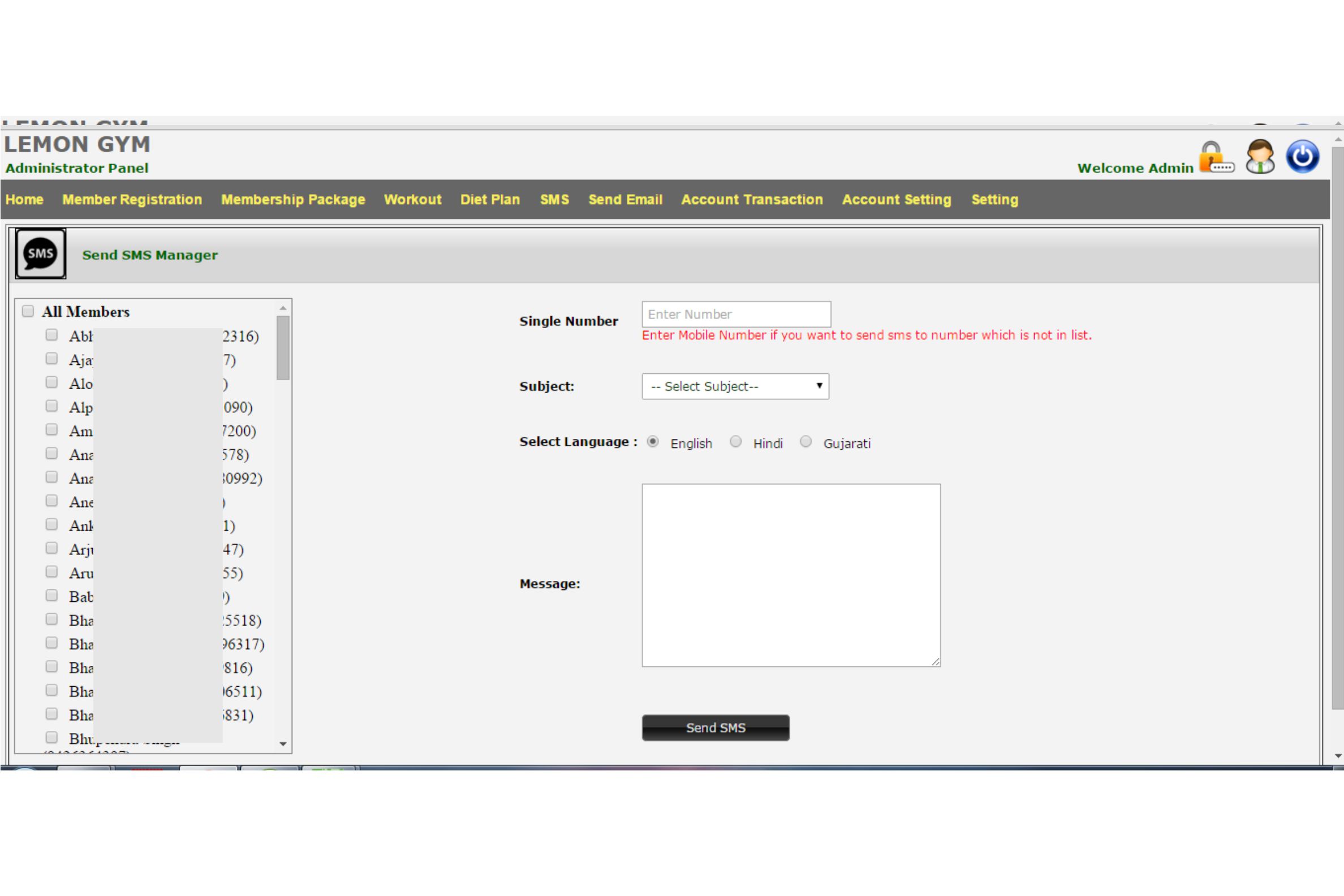 Gym Software