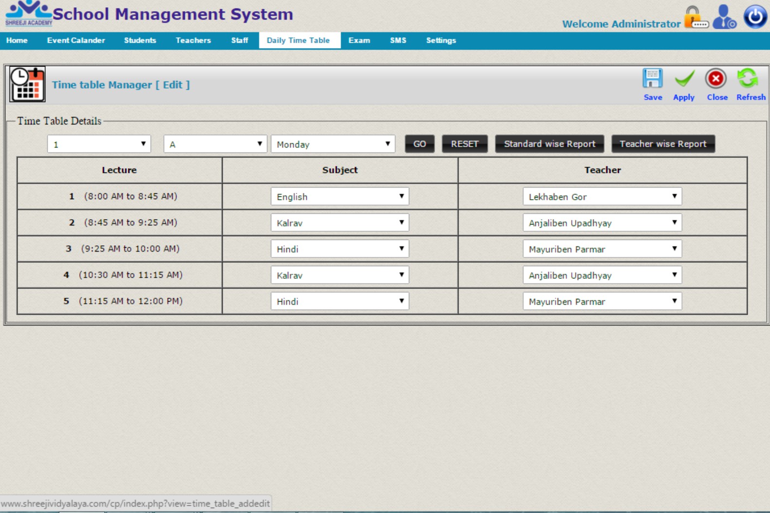 School Management Software